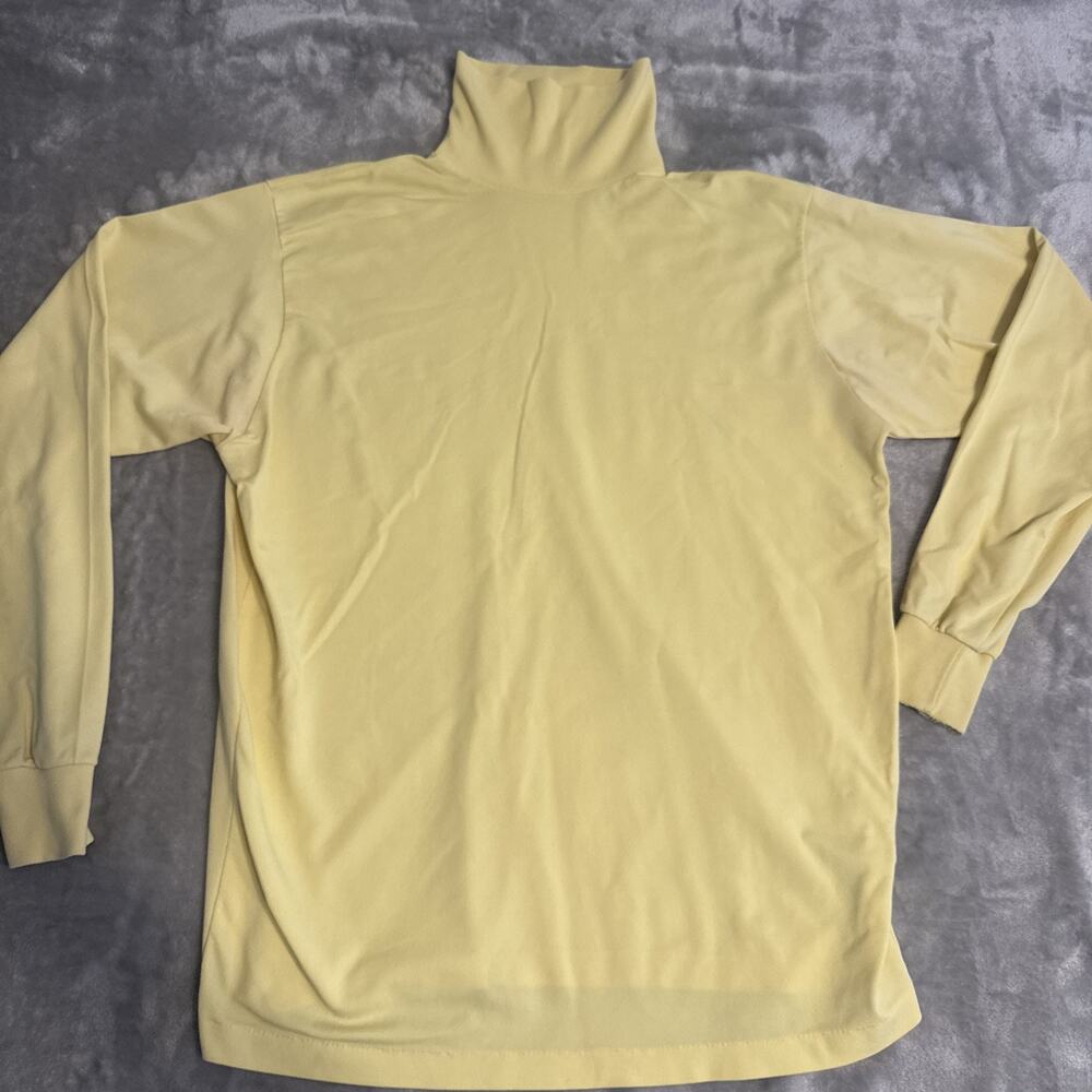 SKYR Vintage Turtleneck Men's Sz XL Yellow Pullover Scandia Trading